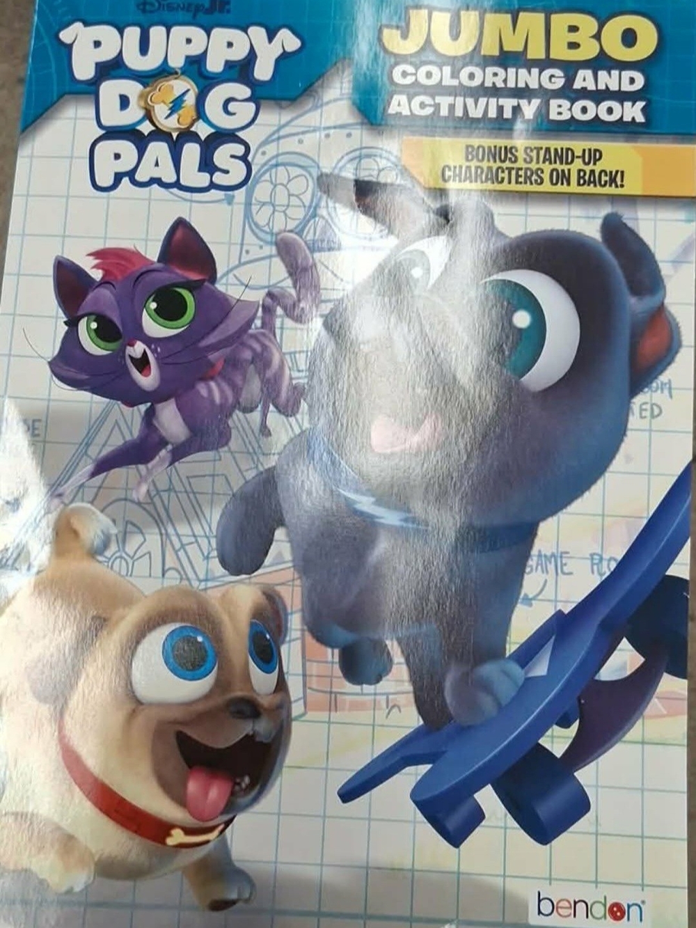 New Disney Puppy Dog Pals Coloring & Activity Book